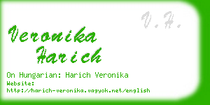 veronika harich business card